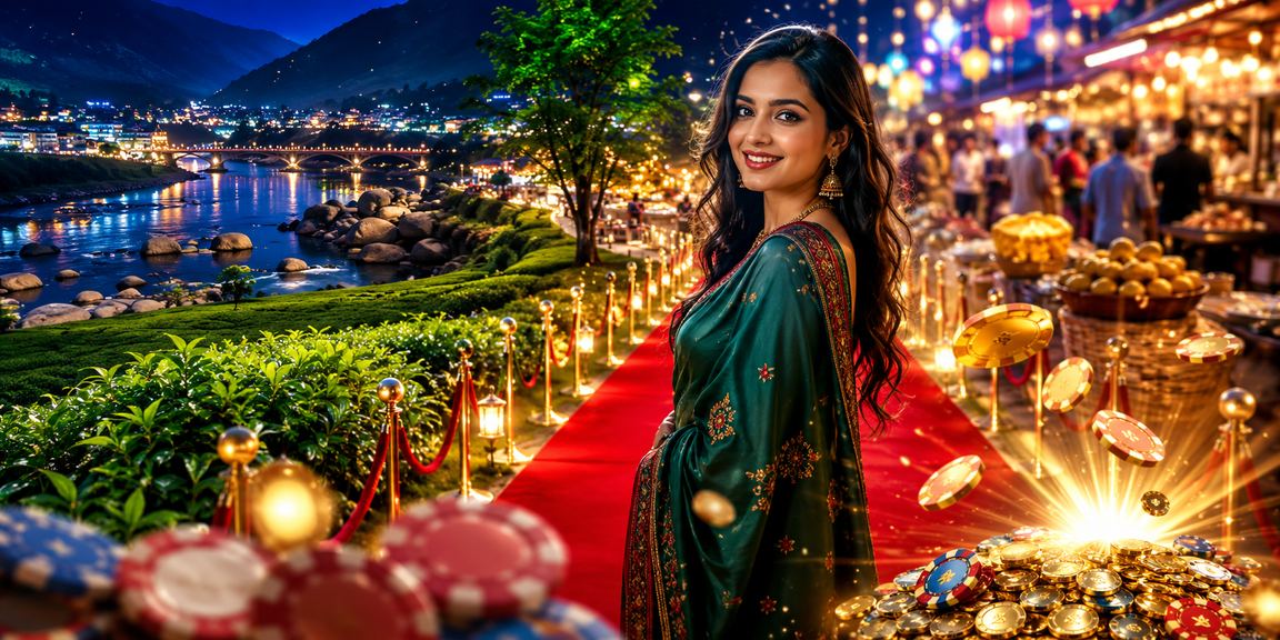 সিলেটের চা বাগানের পটভূমিতে 300er মোবাইলে বিনোদন ও আর্থিক লেনদেনের দৃশ্য